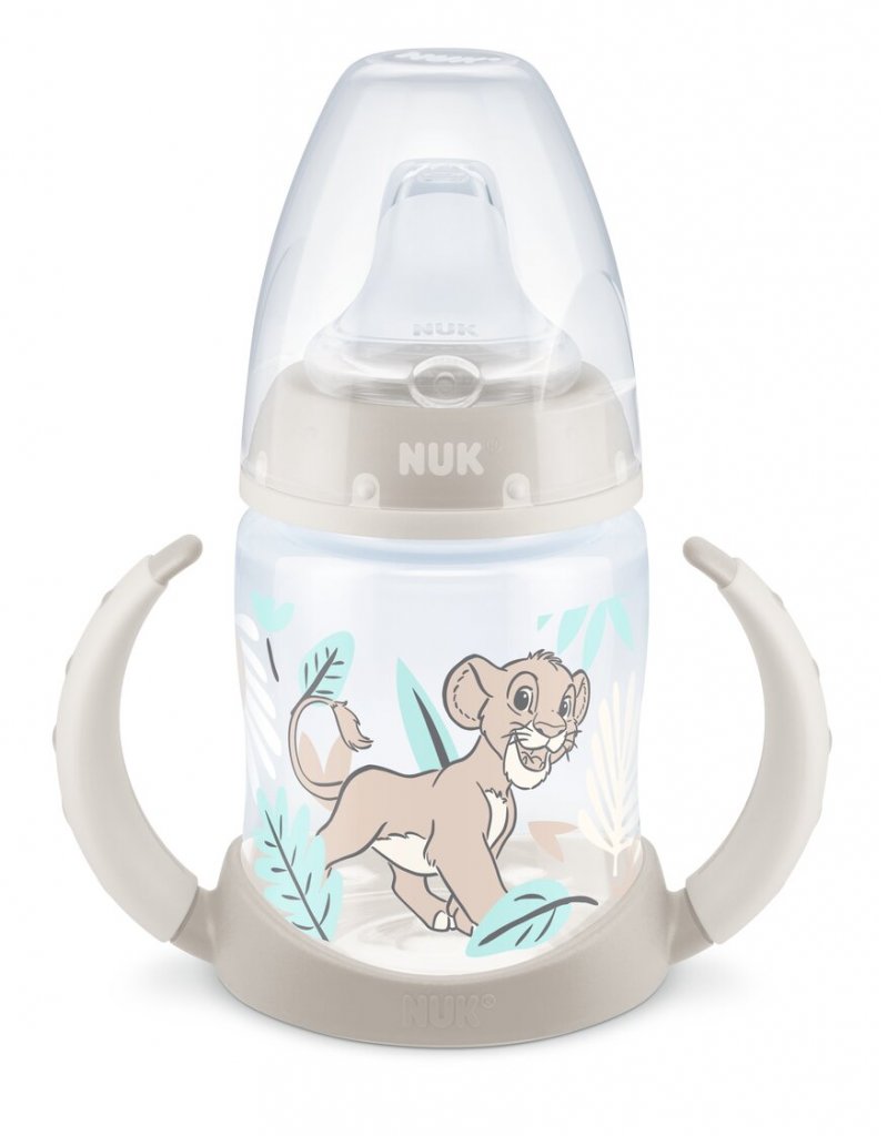 NUK ΜΠΙΜΠΕΡΟ F.C.PLUS PP 150ml ΕΚΠΑΙΔ.ΜΕ ΔΥΟ ΛΑΒΕΣ LION KING F.C.TEMP.CONTROL